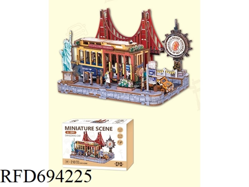 WOODEN 3D SCENE