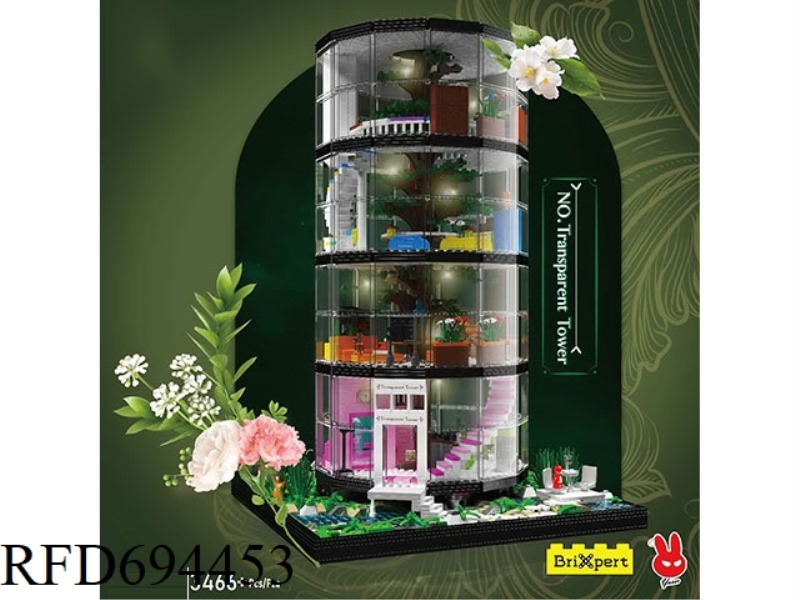 TRANSPARENT TOWER (FULL ENGLISH VERSION) 3466/PCS STATIC VERSION