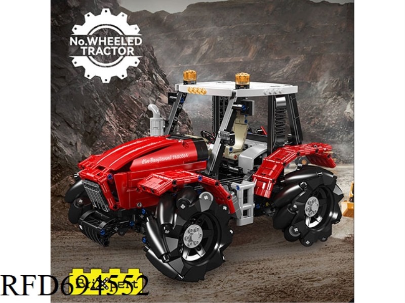 1392PCS ENGINEERING SERIES WHEAT WHEEL TRACTOR (FULL ENGLISH VERSION)