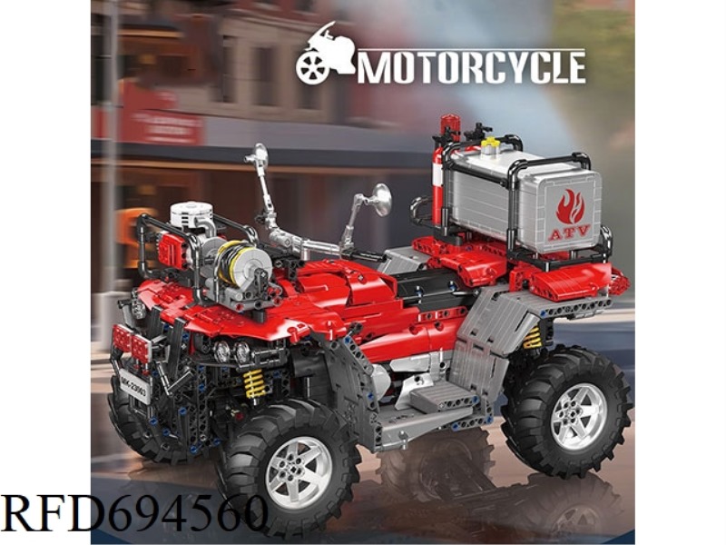 2100PCS MOTORCYCLE SERIES ATV FIRE MOTORCYCLE APP VERSION (ALL ENGLISH VERSION)