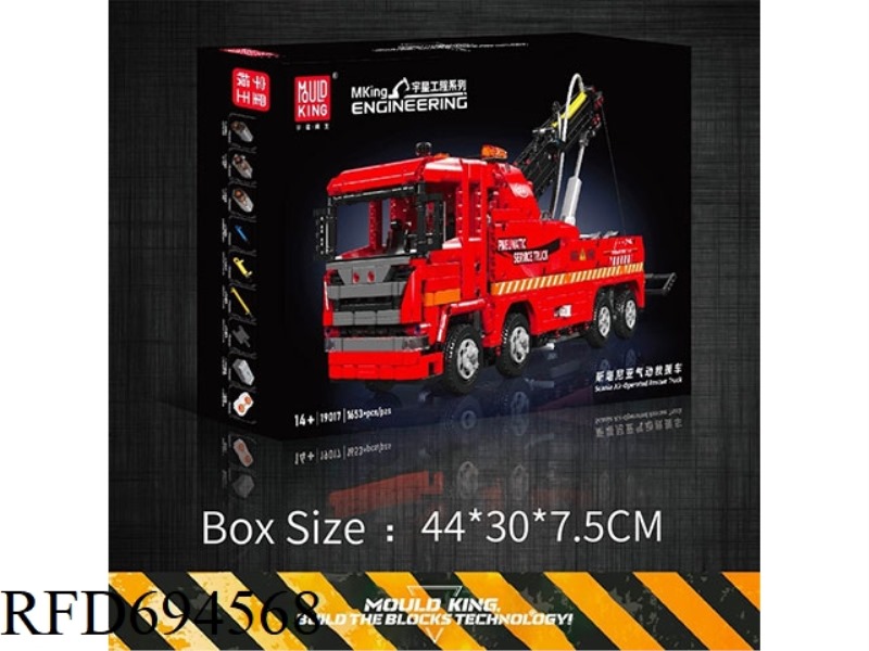1653PCS ENGINEERING SERIES SCANIA PNEUMATIC RESCUE VEHICLE (FULL ENGLISH VERSION)