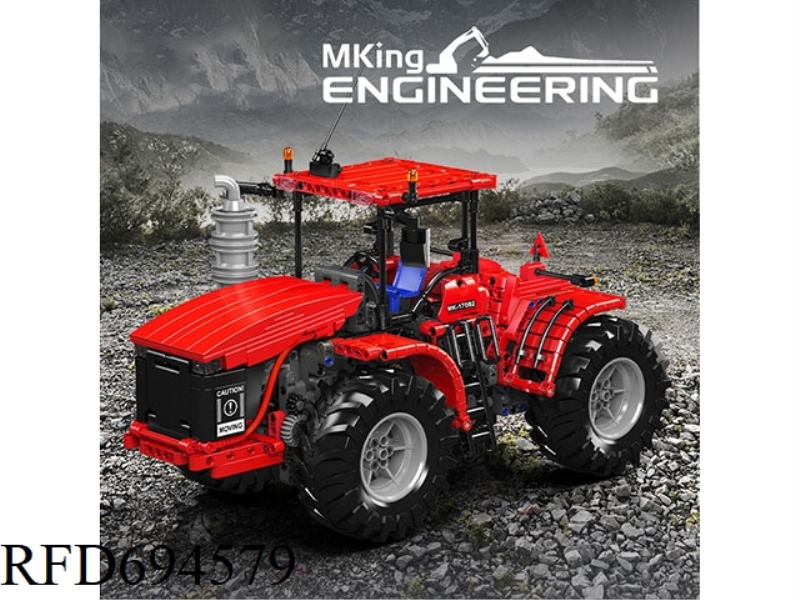 1300PCS ENGINEERING SERIES CHALLENGER ARTICULATED TRACTOR (RED) APP VERSION (ALL ENGLISH VERSION)