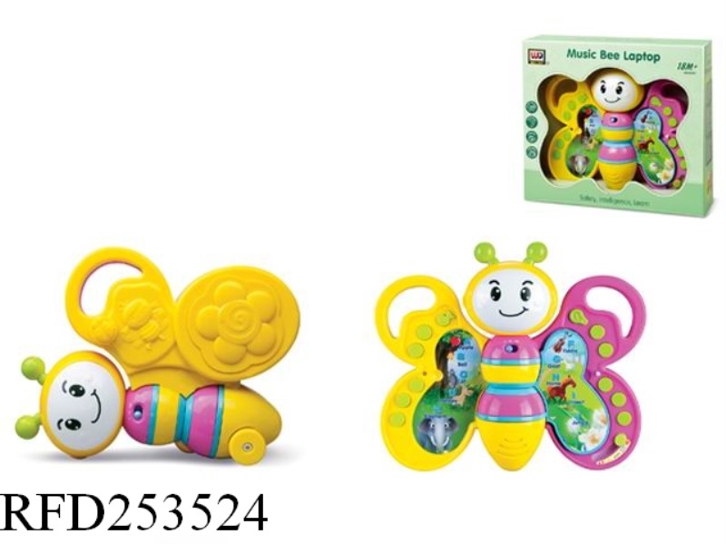 BEE LEARNING MACHINE WITH LIGHT AND MUSIC(ENGLISH OR SPANISH)