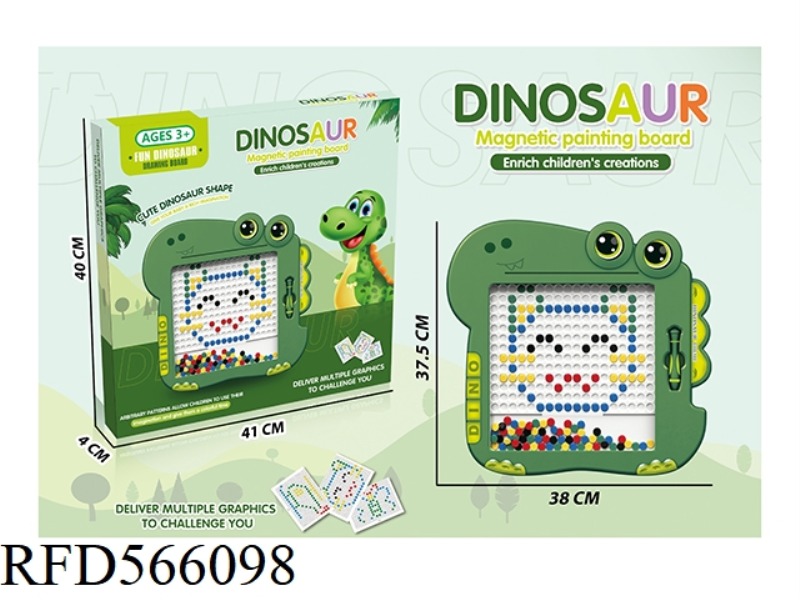 DINOSAUR DRAWING BOARD COLOR BOX