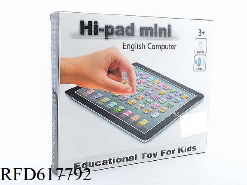 MINI IPAD ENGLISH LEARNING MACHINE WITH LIGHT