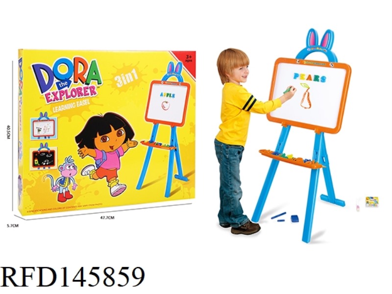 CHILDREN'S DOUBLE-SIDED LEARNING BOARD - DORA SERIES