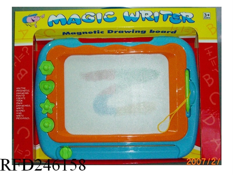 COLOURS MAGNETISM WRITING BOARD