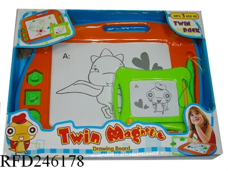 MAGNETISM WRITING BOARD 2 IN 1