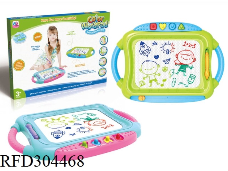 COLOURS MAGNETIC WRITING BOARD