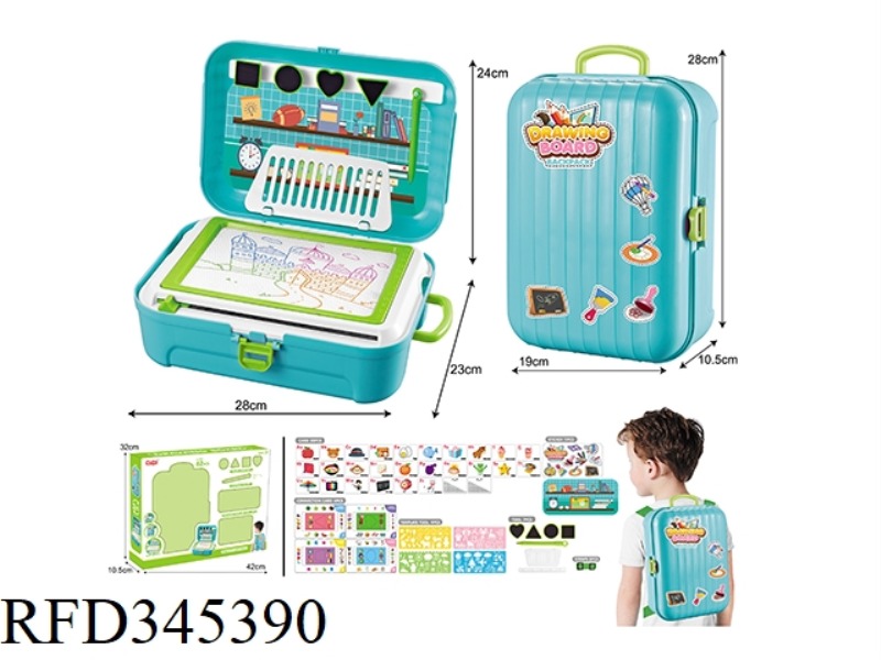 MULTIFUNCTIONAL WRITING BOARD WITH ACCESSORIES