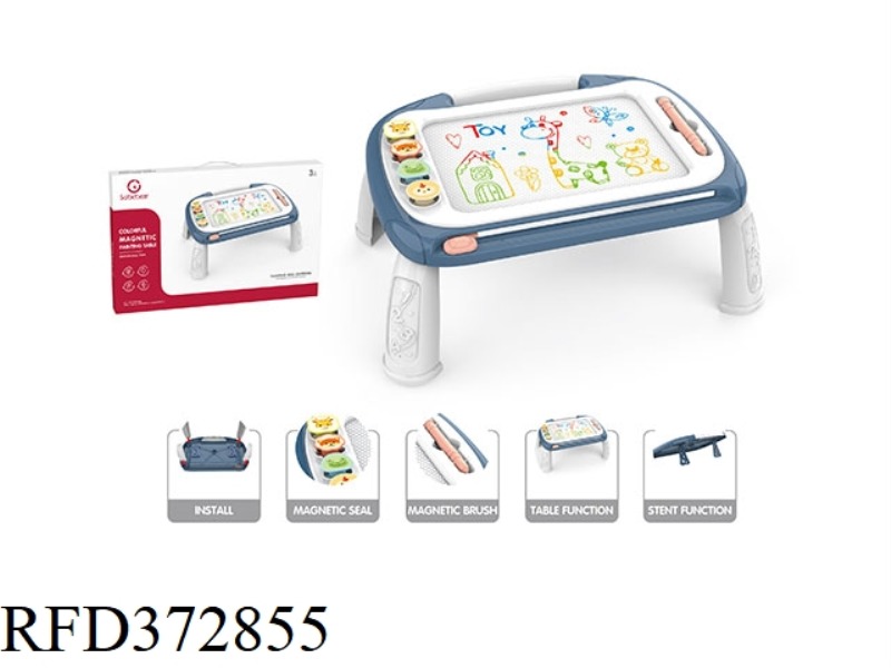 COLORFUL BIG PICTURE BOARD + FOOT (BLUE)