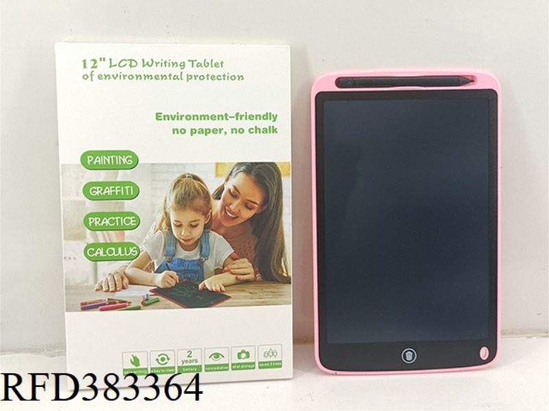 10.5 INCH PINK LCD HANDWRITING BOARD COLOR