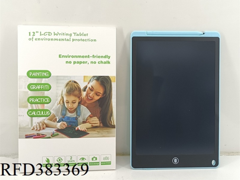 12 INCH BLUE LCD HANDWRITING BOARD COLOR