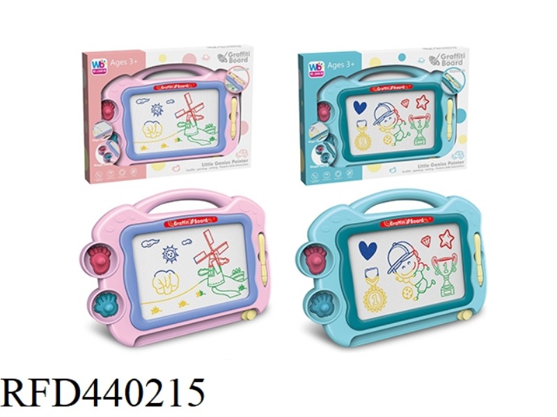 COLOR MAGNETIC WRITING PAD