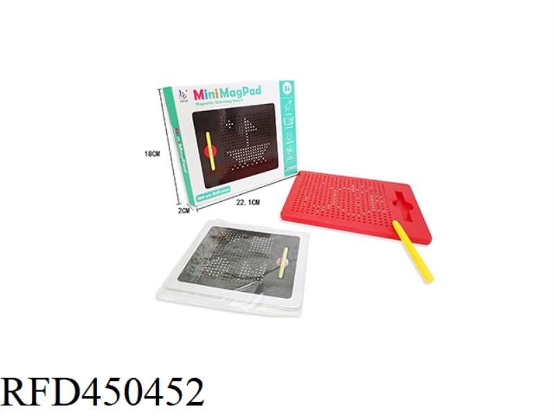 380 BEADS MEDIUM MAGNETIC DRAWING BOARD (WITH 10 CARDS)