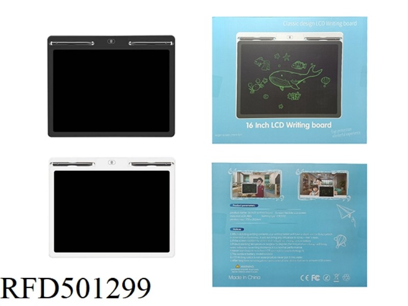 16 INCH TABLET COLOR HANDWRITING MIXED WITH TWO COLORS