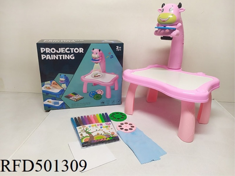 PROJECTION HAND DRAWING TABLE (3 SLIDES)