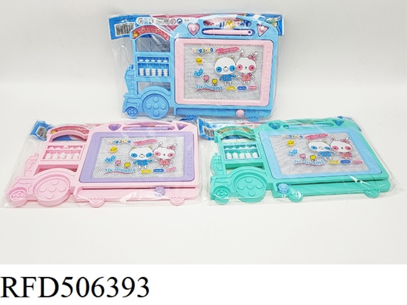 MAGNETIC LOCOMOTIVE WRITING PAD