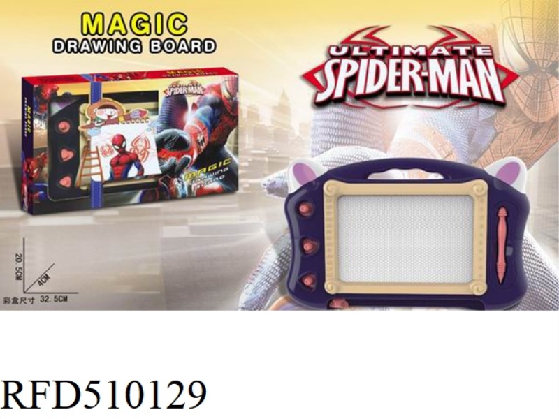 SPIDER-MAN CARTOON TMALL MAGNETIC BLACK AND WHITE WORDPAD