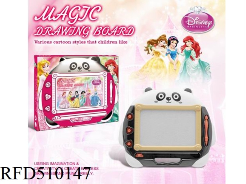 DISNEY PRINCESS PANDA MAGNETIC BLACK AND WHITE WORDPAD