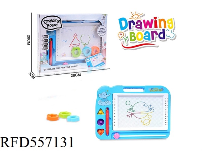COLOR ELEPHANT DRAWING BOARD