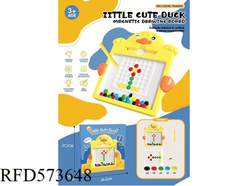 CUTE DUCK MAGNETIC DRAWING BOARD (SMALL)