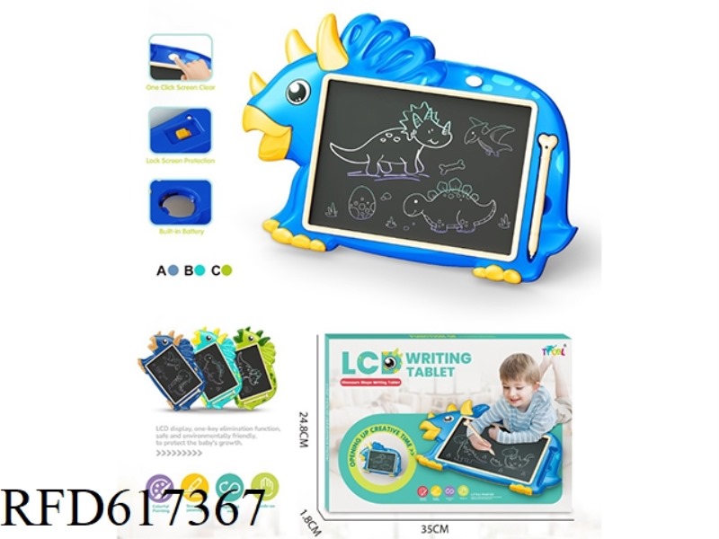 LCD TRICERATOPS SKETCHPAD (DARK BLUE)