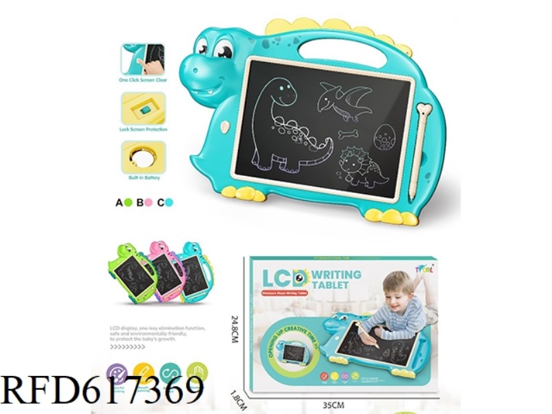 LCD LONG NECK DRAGON SKETCHPAD (BLUE)