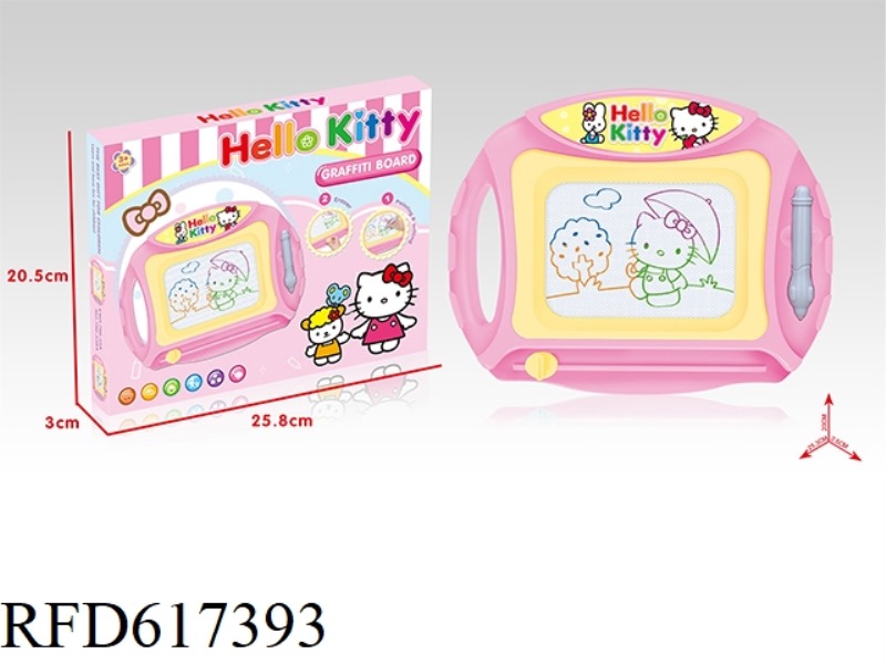SMALL (KT CAT) COLOR MAGNETIC WRITING PAD