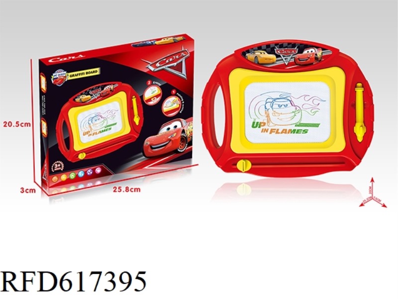 SMALL (CARS) COLOR MAGNETIC WRITING PAD