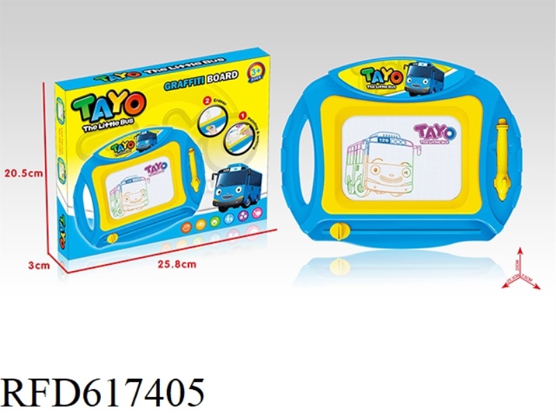 SMALL TAYO COLOR MAGNETIC WRITING PAD