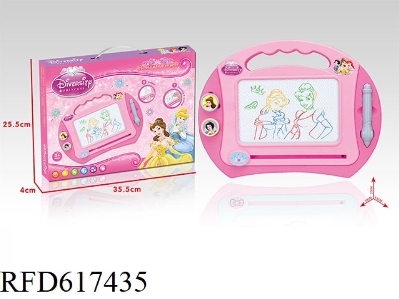 MEDIUM (PRINCESS) COLOR MAGNETIC WRITING PAD