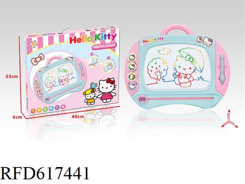 LARGE (KT CAT) COLOR MAGNETIC WRITING PAD