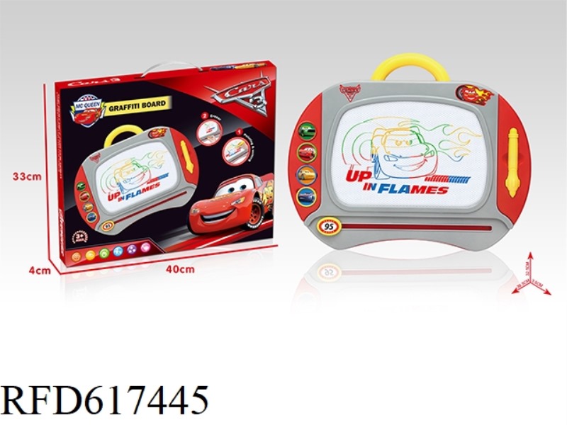 LARGE (CARS) COLOR MAGNETIC WRITING PAD