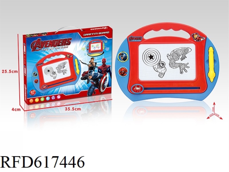 MEDIUM (AVENGERS) BLACK MAGNETIC TABLET
