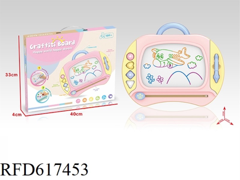 COLOR MAGNETIC WRITING PAD FOR GIRLS