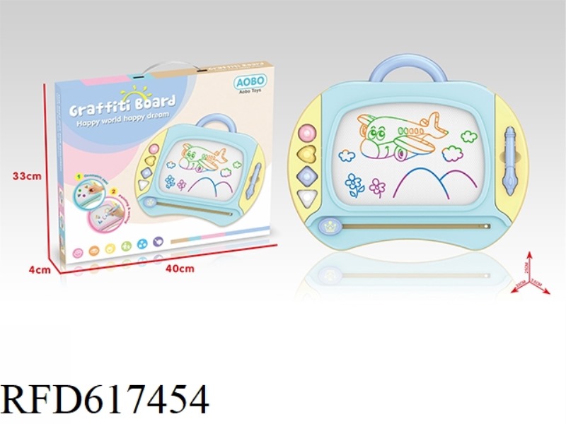 COLOR MAGNETIC WRITING PAD FOR BOYS