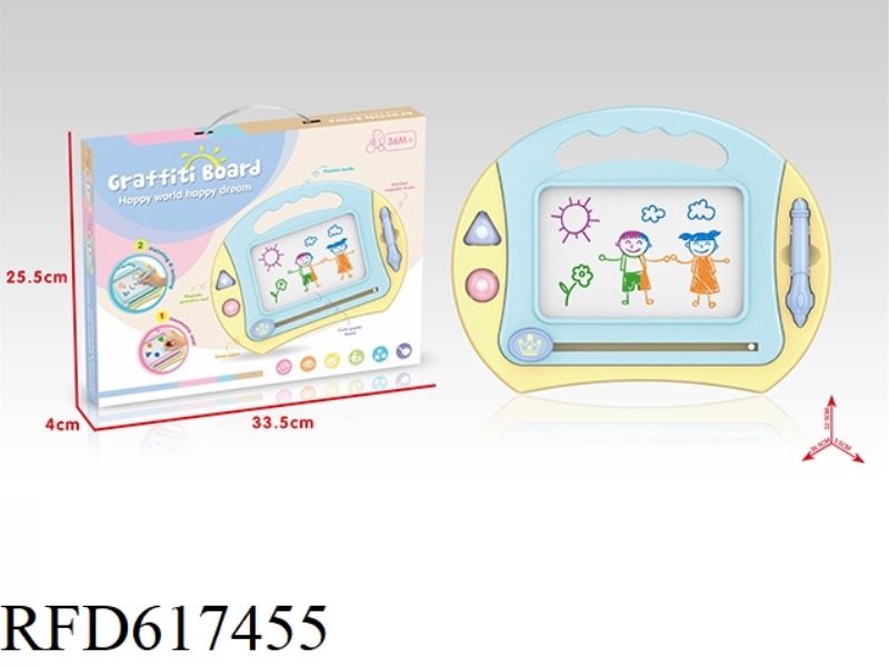 COLOR MAGNETIC WRITING PAD FOR BOYS
