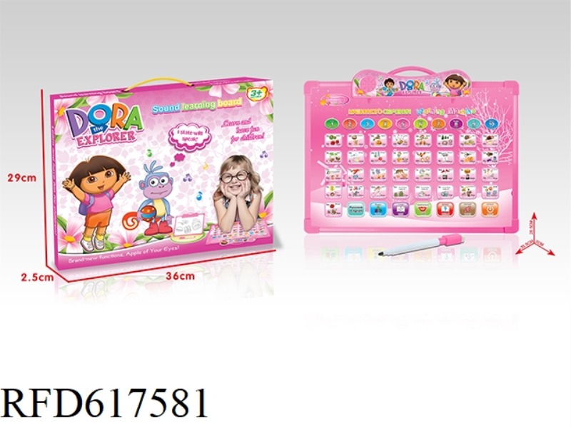 (DORA) ENGLISH + RUSSIAN BILINGUAL AUDIO LEARNING DRAWING BOARD