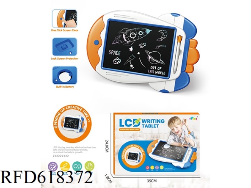 LCD ROCKET SKETCHPAD (WHITE BODY)