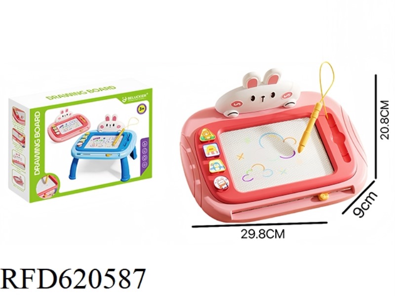 MEDIUM PINK BUNNY WRITING BOARD