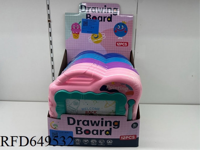 MAGNETIC WRITING PAD 12PCS