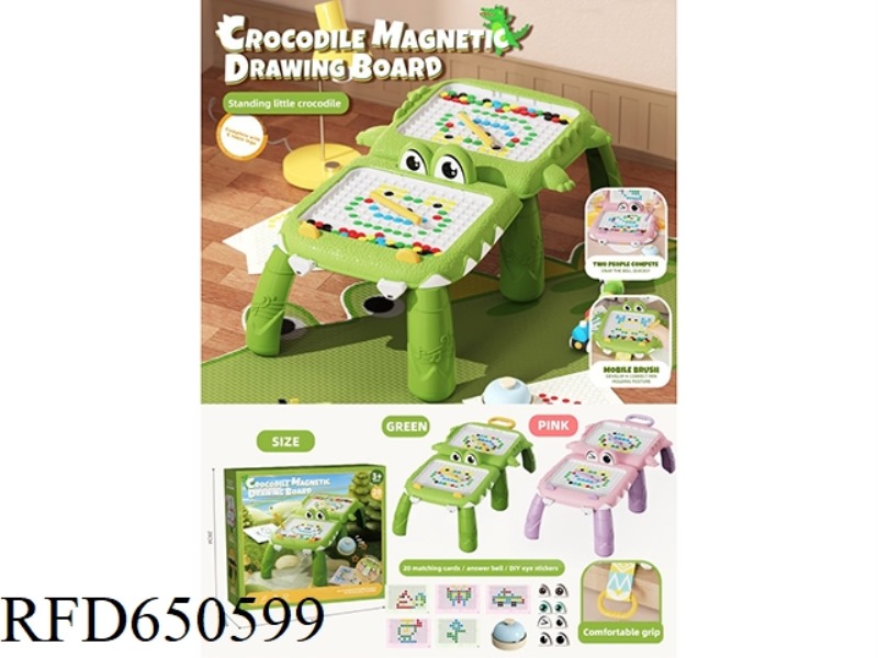 CROCODILE VS. MAGNETIC DRAWING BOARD