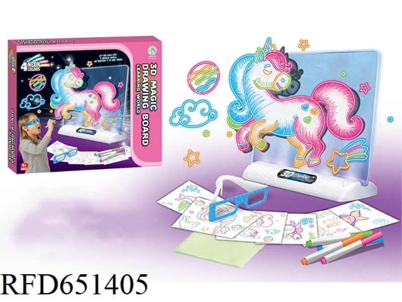 3D ARTBOARD (UNICORN OCEAN EDITION)