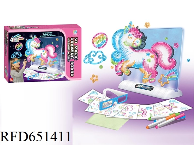MINI 3D ARTBOARD (UNICORN VERSION)