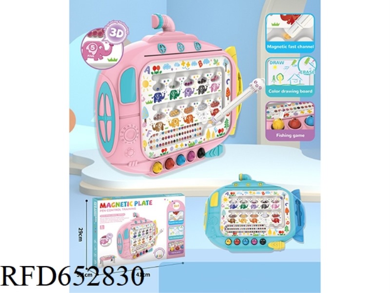 EDUCATIONAL MULTIFUNCTIONAL MAGNETIC PEN 3D DRAWING BOARD (SUBMARINE MODEL)