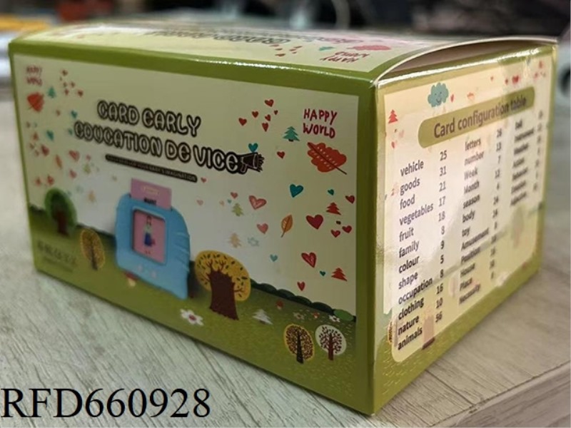 LEARNING CARD (CAT ARABIC + ENGLISH)