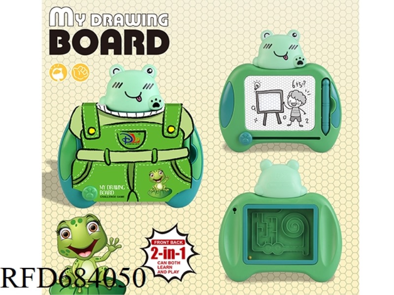 FROG MAGNETIC BLACK-AND-WHITE TABLET & A GAME OF BREAKING THROUGH THE BARRIER