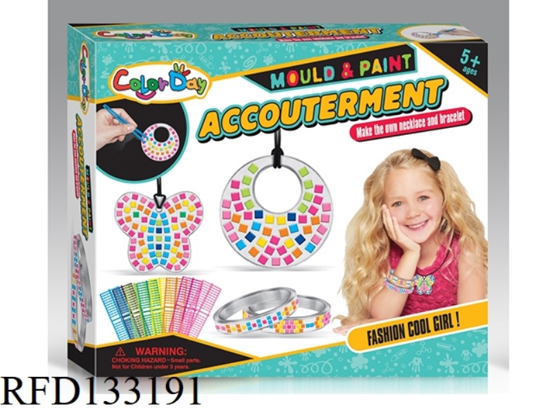 CREATIVE HANDMADE DIY PLASTER PAINTED TOY-MOSAIC CRAFT ACCESSORIES