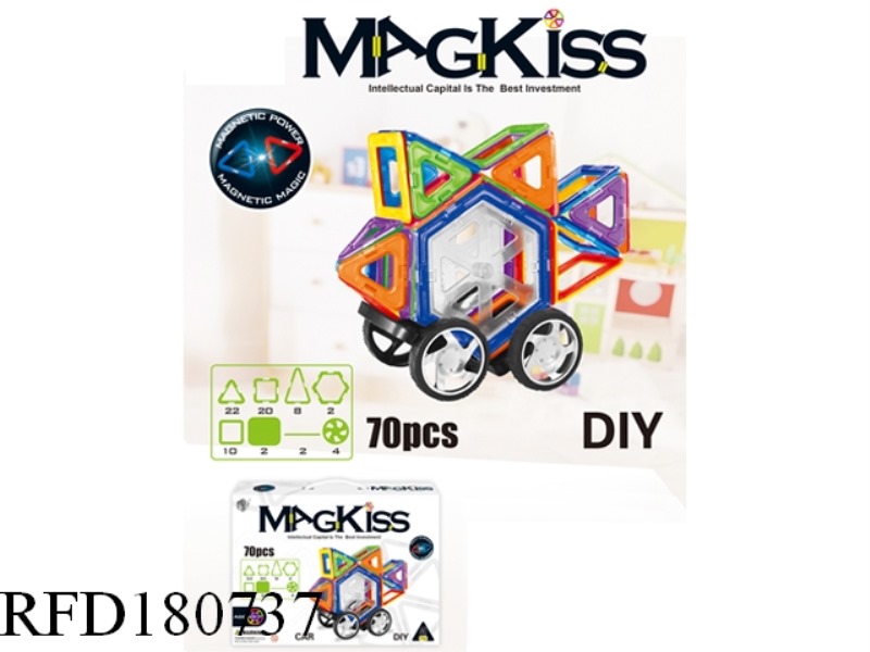 MAGNETIC PIECE 70PCS